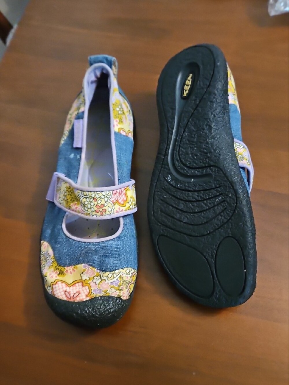 Size 10 Keen Harvest Mary Jane "The Good Jeans Project" Limited Edition - Picture 3 of 4